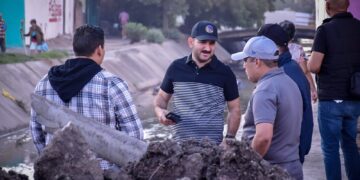 Supervisa Alcalde Edgar González obras en Infonavit Playas y Fuentes del Valle