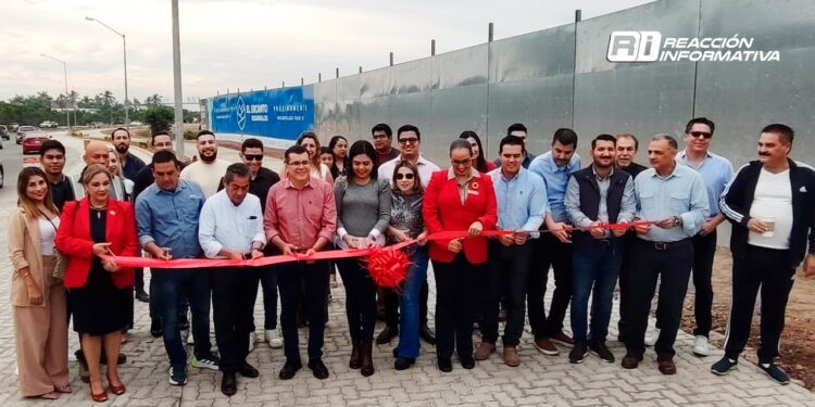 Inauguran tercer carril de la Avenida Atlántico en Mazatlán