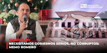 Necesitamos gobiernos serios, NO corruptos: Memo Romero