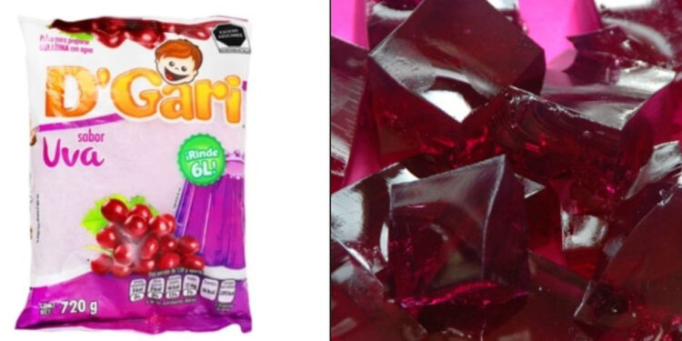 Revista Poder del Consumidor alerta por consumo de gelatina D’Gari