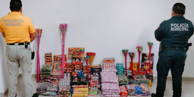 Protección Civil reitera el llamado a no usar pirotecnia en estas fiestas