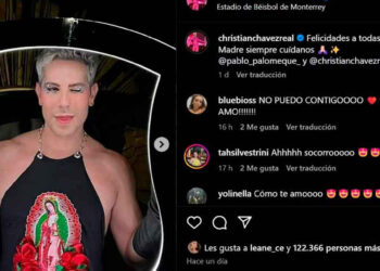 ‘No respeta’: Christian Chávez escandaliza a los Guadalupanos con su top de la Virgen