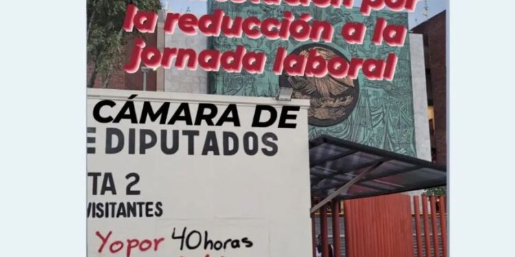 Convocan a exigir reducción de jornada laboral en Cámara de Diputados
