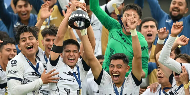 Pumas Sub 18 se consagra campeón del Apertura 2023