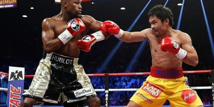 ¡Sorpresa! Pelearán Pacquiao y Mayweather en 2024