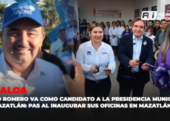 Memo Romero va como candidato a la Presidencia Municipal de Mazatlán: PAS al inaugurar sus oficinas en Mazatlán