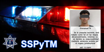 Por la probable participación en el delito de robo a casa habitación, Policías Municipales lograron la detención de un hombre