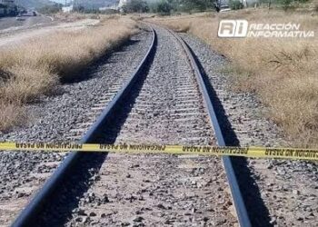 Muerto en las vías del tren en el sector Las Flores, encuentran a una persona en Culiacán.