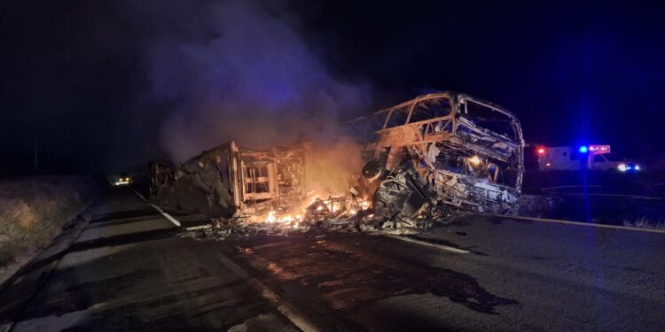 Sobreviven 22 pasajeros del “Camionazo”: SSA
