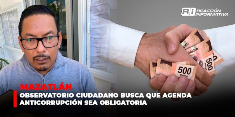 Observatorio Ciudadano busca que Agenda Anticorrupción sea obligatoria