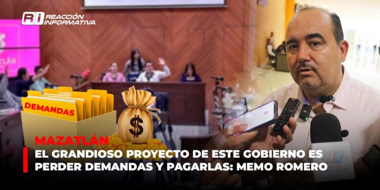 El grandioso proyecto de este gobierno es perder demandas y pagarlas: Memo Romero