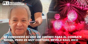 Se consideró el uso de drones para el Combate Naval, pero es muy costoso, revela Raúl Rico
