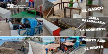 Palaperos en Mazatlán obstruyen accesos a la playa ante la ausencia de Profepa