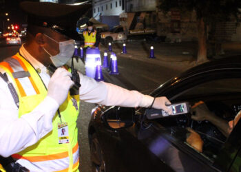 Juez Cívico sanciona 41 conductores que dieron positivo en dispositivo Alcoholímetro