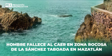 Hombre fallece al caer en zona rocosa de la Sánchez Taboada en Mazatlán