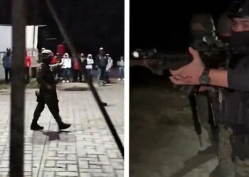 ‘¡Tiren, tiren, estamos grabando!’: Ejército enfrenta a pobladores y huye ante cárteles en Chiapas