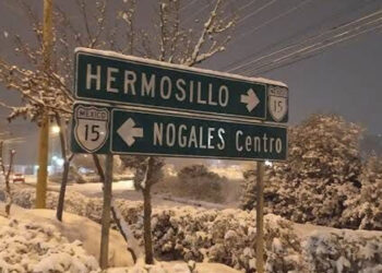 Se Congela Sonora con Temperaturas de hasta -12 °C y Cierre de Carreteras por Nieve