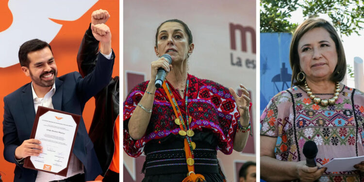 Aspirantes presidenciales cierran sus precampañas