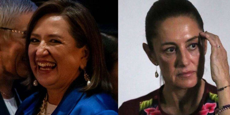 ¿Xóchitl Gálvez se acerca a Sheinbaum? Acorta distancia según encuesta de El Financiero