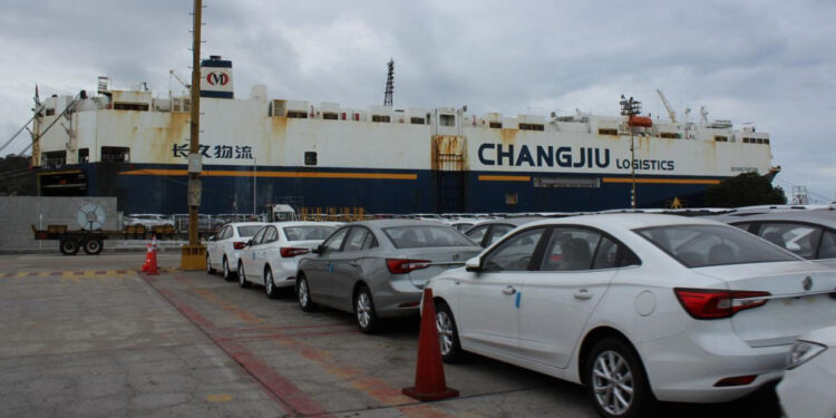 Aumenta carga portuaria de automóviles en Mazatlán: SEDECTUR