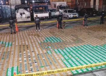 Ahora Ecuador asegura más de seis toneladas de cocaína que serían enviadas a México