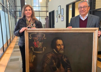 Descendiente de Hernán Cortés dona a México un retrato del conquistador español
