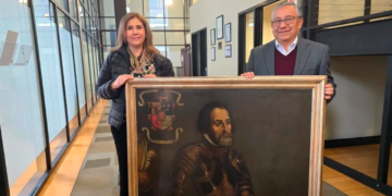 Descendiente de Hernán Cortés dona a México un retrato del conquistador español