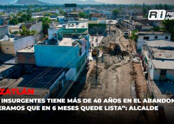 “Av. Insurgentes tiene más de 40 años en el abandono; esperamos que en 6 meses quede lista esta principal arteria”: Alcalde