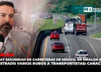 No hay seguridad en carreteras de México, en Sinaloa se han registrado varios robos a transportistas: CANACINTRA