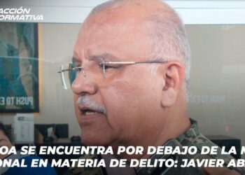 Sinaloa se encuentra por debajo de la media nacional en materia de delito: Javier Abarca