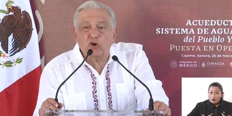 AMLO confía en que seguirá la transformación y en entregar plan de Justicia Yaki a su sucesor