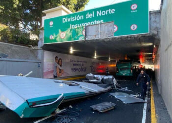 ¡Estoy vivo!; pasajero relata cómo vivió el accidente de autobús en Viaducto que dejó 14 heridos
