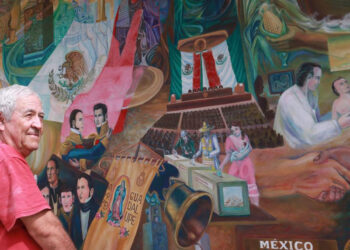 Restauran mural “Visualización de Hidalgo al tercer Milenio” después de más 5 años