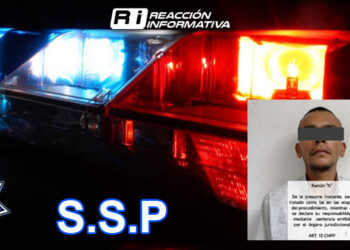 Policías Municipales logran la detención de un hombre por la probable participación en el delito de violencia familiar