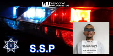 Policías Municipales logran la detención de un hombre por la probable participación en el delito de violencia familiar