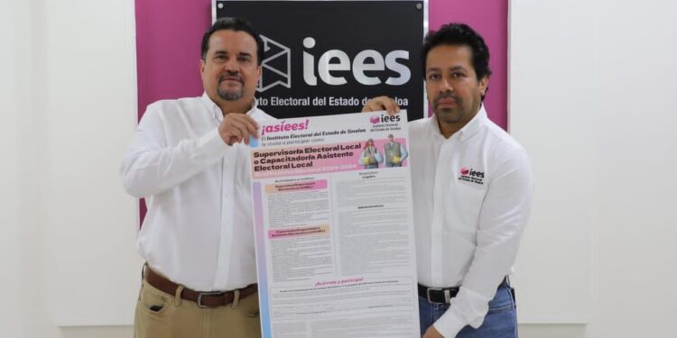 IEES invita a participar como supervisor y capacitador asisten electoral