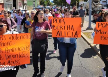 ¡Nada que celebrar! Con pintas y marchas, mujeres se manifiestan contra la violencia de género