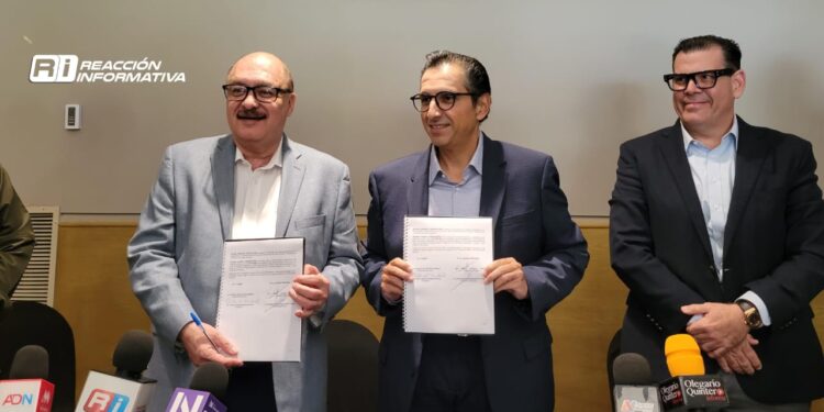 Celebran firma de convenio JAP Sinaloa con Cemefi