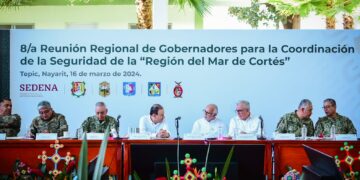 Asiste Rocha a reunión de seguridad de los gobernadores del Mar de Cortés