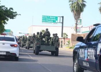 Ante hechos violentos llegan a Culiacán 600 elementos de fuerzas especiales