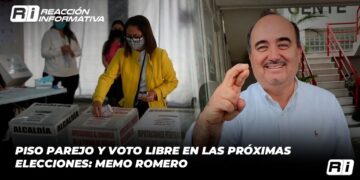 Piso parejo y voto libre en las próximas elecciones: Memo Romero