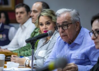 Rocha encabeza reunión con la coordinadora nacional de Protección Civil