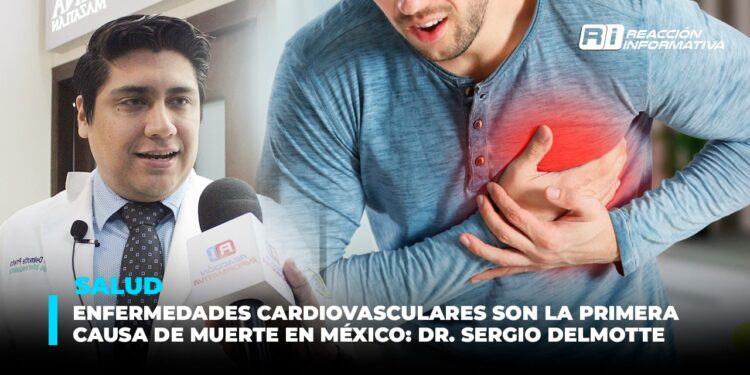 Enfermedades cardiovasculares son la primera causa de muerte en México: Dr. Sergio Delmotte