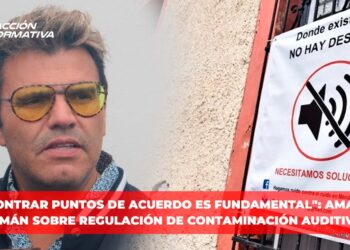 “Encontrar puntos de acuerdo es fundamental”: Amado Guzmán sobre regulación de la contaminación auditiva en Mazatlán