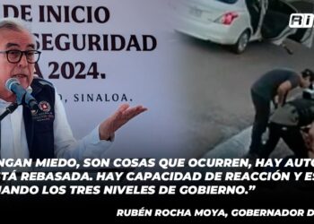 “No tengan miedo, son cosas que ocurren”; Gobernador de Sinaloa ante el “levantón” de familias en Culiacán