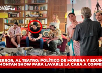 Del error, al teatro: Político de Morena y Eduin Caz montan show para lavarle la cara a Coppel