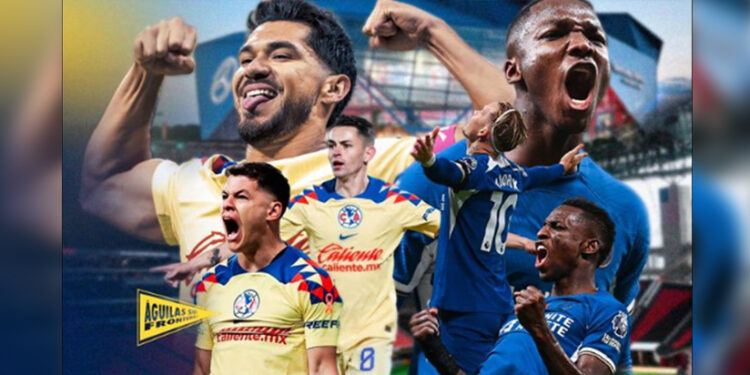 América enfrentará al Chelsea en partido amistoso el 31 de julio