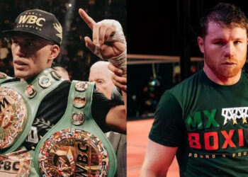 David Benavidez se ‘lanza’ contra Canelo Álvarez por pedir millones de dólares para pelear: “Para que te compres un par de hue…”