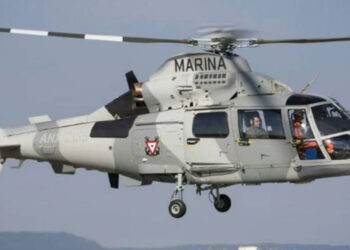 Se desploma helicóptero de la Marina; hay 3 muertos y 2 desaparecidos
