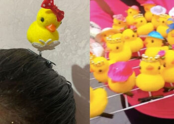 ¿Patitos de hule en la cabeza? Este es el origen de la nueva moda que invade México